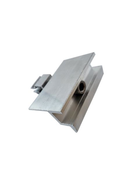 Endklemme mit Klicksystem (Silbern)
