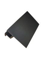 Endklemme (schwarz, eloxiert)
