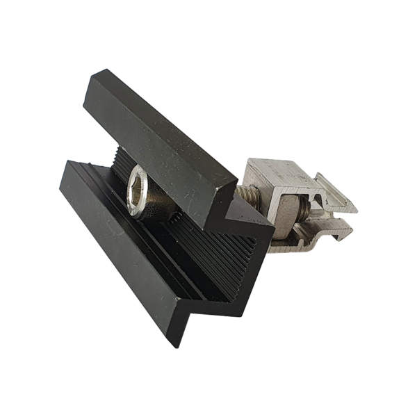 Mittelklemme mit Klick-System (Schwarz)