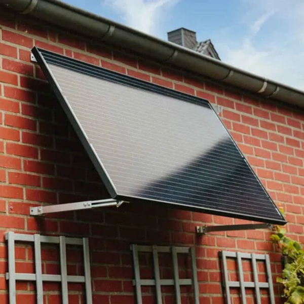 Solarmodulhalterungen für die Wandmontage für 1x Solarmodul